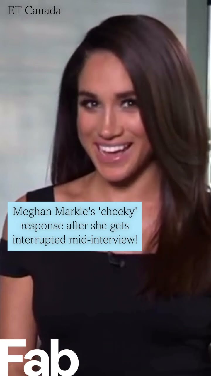 The resurfaced clip from 2016 shows off Meghan's good-natured personality! #meghanmarkle #shorts