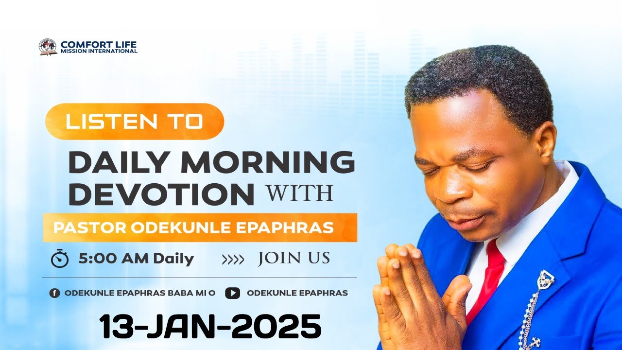 Online Radio Broadcast With Pastor Odekunle Epaphras 13 01 2025 Youtube
