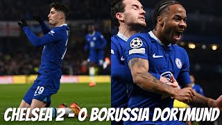 Chelsea vs Borussia Dortmund HIGHLIGHTS🤩Chelsea 2 - 0 Dortmund🔥Chelsea Match Today✅Chelsea FC🙏Goals💙