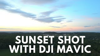 Awesome Sunset Shot with a DJI Mavic Pro!