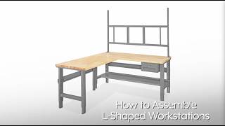 How to Assemble L-Shaped Workstations