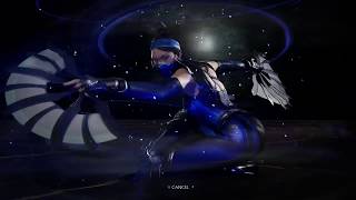 Mortal Kombat 11 Kitana (Edenian Blue skin) Intros & Outros