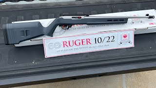 Ruger 10/22 60th Anniversary. My favorite 10/22 yet 🔥