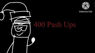 Doing 400 Push ups