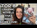 TOP 8 Graphic Novels That More People Need To Talk About! Graphic Novels Hidden Gems!