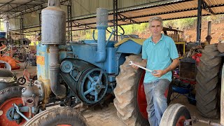 LANZ BULLDOG 7506 || STARTING AND CHANGING THE FAN BELT OF THE LANZ BULLDOG 7506 TRACTOR