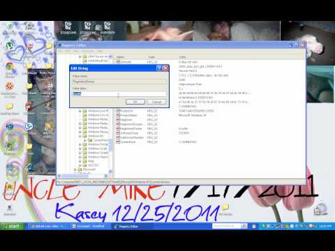 How to change Registered name On Windows Xp How to change Registered name On Windows Xp