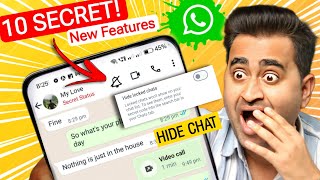 10 Amazing WhatsApp New Features - Completely Hidden 😱 | WhatsApp New Update