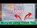 Harga Uang Baru 2000 Nomor Seri Cantik / Uang Nomor Seri Sama yang dicari Kolektor #uangbaru