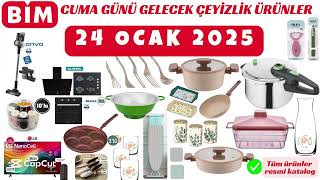 RESMİ KATALOGDAN ✅ BİM 24 OCAK 2025   BİM İNDİRİMLERİ   ÇEYİZLİK ÜRÜNLER