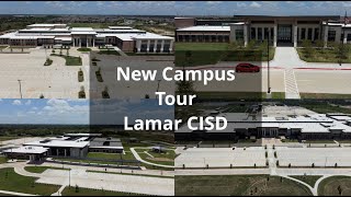 Unveiling the Future: A drone tour of Lamar CISD's newest campus