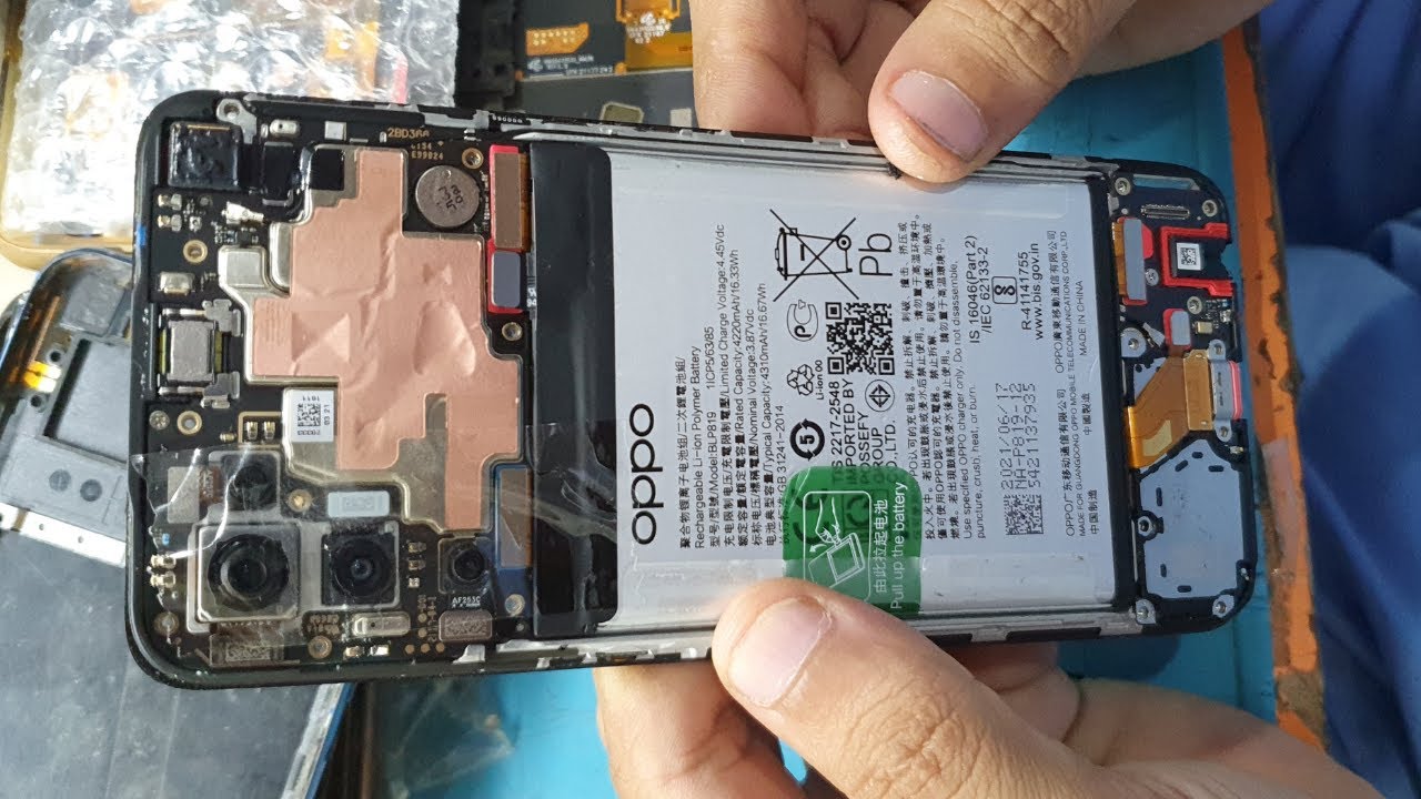 Oppo Reno 6 Cracked LCD Panel Replacement || Oppo Reno 6 Screen ...