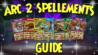 Wizard101: ARC 2 SPELLEMENTS GUIDE