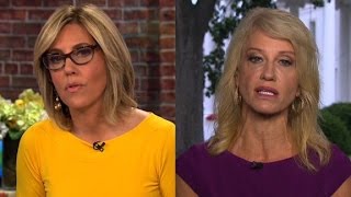 CNN anchor to Conway: Why no cameras in briefings?