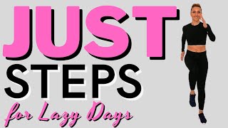 🔥ONLY STEPS WORKOUT for LAZY DAYS🔥3000 STEPS WORKOUT🔥CALORIE BURN FOR LAZY DAYS🔥REGULAR+SIDE STEPS🔥