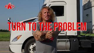 How to.... Straight Line Back for CDL Exam Full video