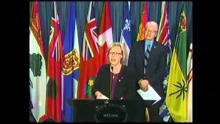 Elizabeth May and Bruce Hyer Press Conference: C-51 Amendments