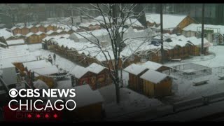 Weather Radar tracking wet and windy snow conditions l CBS News Chicago