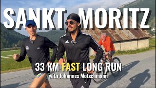 33km long run with German Marathoner Johannes MOTSCHMANN