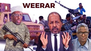 XOGTA MUCAARADKA OO WAJI CUSUB LASO BAXAY HUB ARUURSADAY CC SHAKUUR OO DFS  WEERARAY SHARIF FARMAAJO