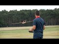 cobra 17 gigantic rc turbine glider flight to music marco becker damelang germany 2016