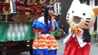 寺嶋由芙ライブat観光館前(2015-11-08 成田詣)