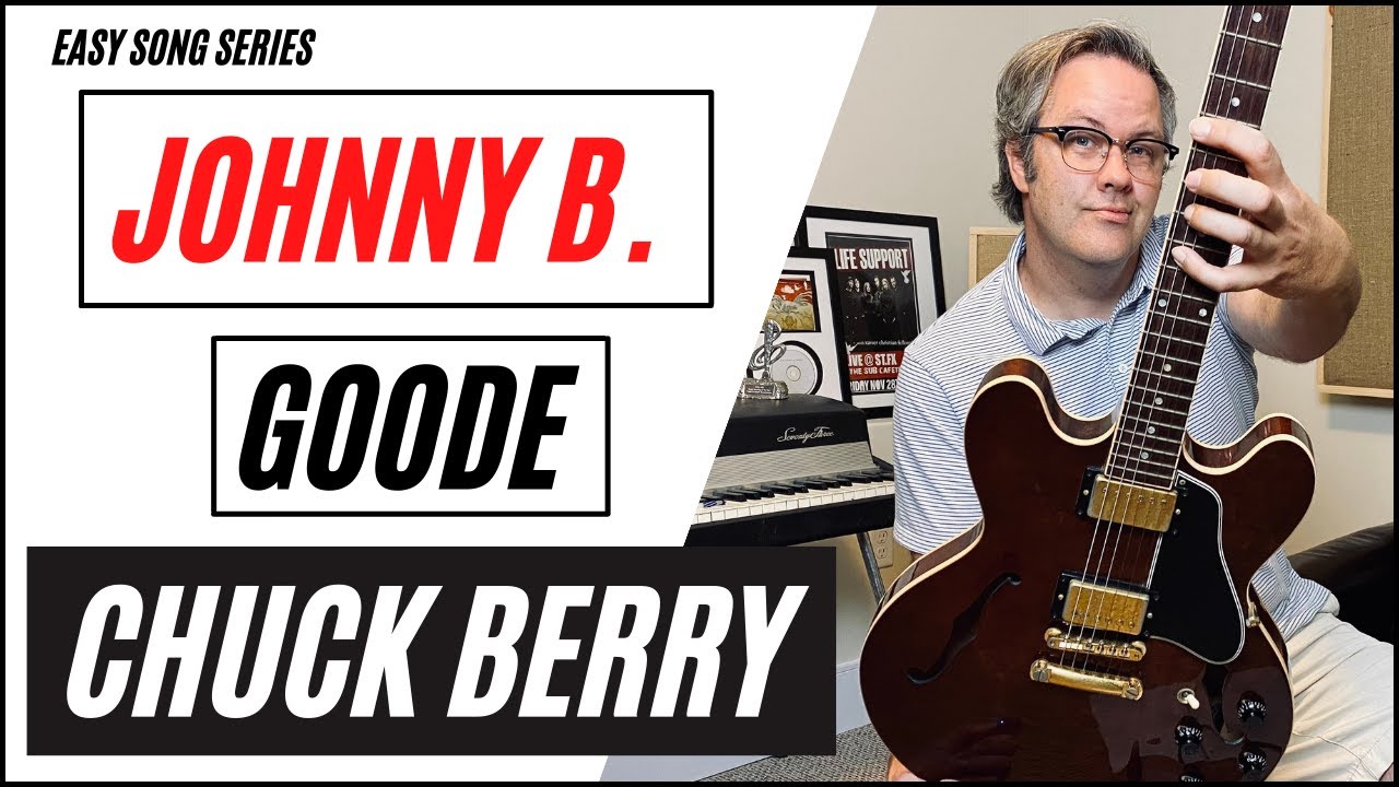 JOHNNY B GOODE BY CHUCK BERRY | Guitar Chord Tutorial | Part 4 - YouTube