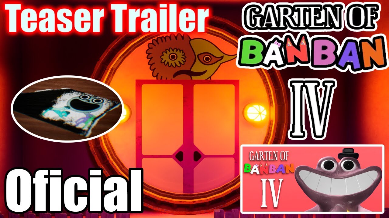 Garten Of Banban 4: Teaser Trailer Oficial - Garten News - YouTube