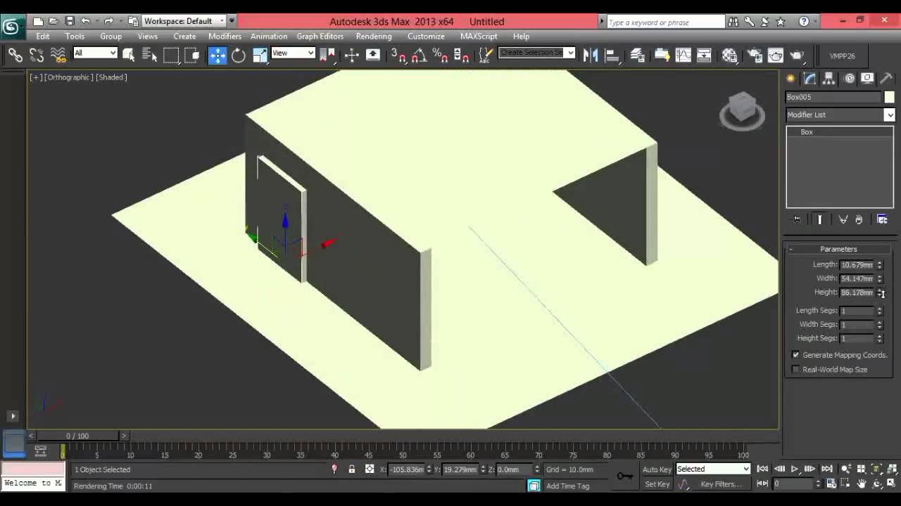 3d Max Tutorial 3d Max For Beginner Youtube