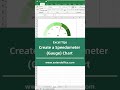 Excel Tips - Create a Speedometer (Gauge) Chart