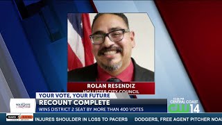 Rolan Resendiz wins recount for Hollister City Council District 2 Seat