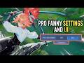 BEST FANNY SETTINGS AND USER INTERFACE FOR SLOW HANDS | MOBILE LEGENDS | FANNY CONFIGURINGS