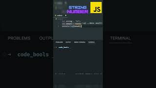 Tips for Converting String to Numbers in JavaScript #javascript #shorts #convert #string #number