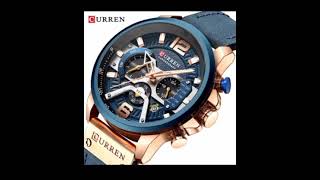 Watches for Men Blue Top Brand Luxury Military Leather   USD $ 20