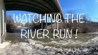 Watching the River Run    Riverfront Downtown Cuyahoga Falls