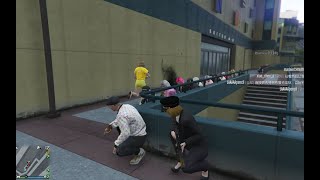 gta5木果醬先生舉辦的聚會活動：五星大逃亡（完整版）