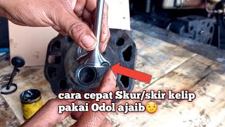 cara cepat sekur/skir kelip mesin disel dongfeng