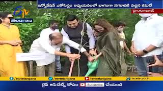 శిల్పారామంలో మొక్కలు నాటిన కమిటీ సభ్యులు | Parliamentary Standing Committee Plant Saplings