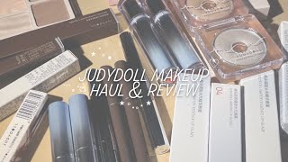 judydoll haul \u0026 review ⭑.ᐟ⋆°｡⋆♡ // viral tiktok makeup, cbeauty