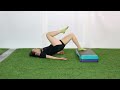 deficit single leg glute bridge an exercise demo by optimizing athleticism