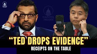 Kash Patel SHOCKED as Ted Lieu EXPOSES Hidden Epstein Files LIVE