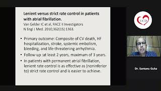 Rate Control is a Logical Solution in Atrial Fibrillation- Dr Dipankar Ghosh Dastidar