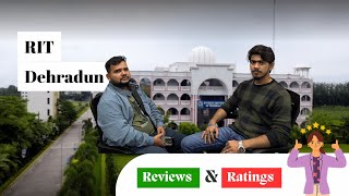 RIT Roorkee college | Honest Review | Direct Talk With Regional Manager | Campus Tour | Vlog .