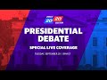 LIVE: Trump and Biden face off in first presidential debate