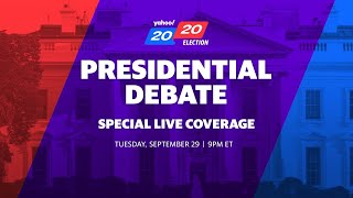 LIVE: Trump and Biden face off in first presidential debate