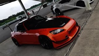 2022/07/10 袖ヶ浦フォレストレースウェイ S2000 霧雨セミウエット 1分15秒747 NANKANG(ナンカン)CR-S 4分山