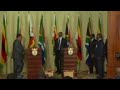 Zuma, Mugabe news conference