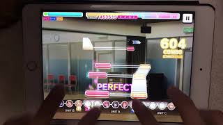 【デレステ】イリュージョニスタ！ フルコン 手元動画 【FORTE】【グランドライブ】