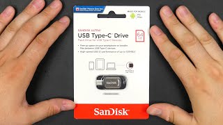 Sandisk Ultra Type-C Drive - Unboxing \u0026 Speedtest