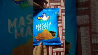 BALAJI WAFERS Masala Masti flavour chips 🍟🍟 5rs so delicious 😋🤤 #short #chips